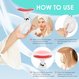 Facial Massager Face and Neck, Face 𝖲 culpting Wand Tool with 7 Color - Birthday, Christmas, Mothers Day, Valentines Day Gifts for Her Women Mom Best Friend Wife Teacher (White) In Australia - Darrahopens