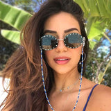 4Pcs Beaded Eyeglass Chains for Women & Girls, Sunglass Holder Strap Around Neck, Acrylic Glasses Hanger Keeper In Australia - Darrahopens