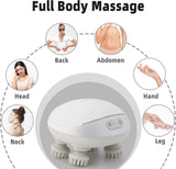 5 in 1 Electric Scalp Massager, Portable Heated Head Hair Massager with 88 Kneading Nodes, 2 Massage Styles, 3 Speed Modes for Hair Growth, Stress Relief and Deep Clean, Gifts for Women Men