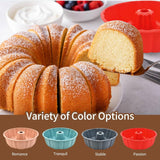silicone cake pan, silicone Cake Molds, Bakeware Non Stick 10 inch Pan for Jello,Gelatin,cake, Silicone Baking Molds for Cakes, Round Baking Pan (3 packs) In Australia - Darrahopens