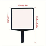 5X Flat Magnifying Glass, Made of Fresnel Lens, Can Be Used to Observe Small Objects. It Has Easy And Fashionable Shape, Ideal Gift for Mother's Day & Father's Day Black In Australia - Darrahopens
