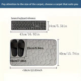 [Quick-Dry Memory Foam] 1pc Quick-Dry Memory Foam Bath Mat with Non-Slip Backing - Soft Shower Carpet Suitable for Bath Tub, Shower, Commercial Use - Machine Washable Bathroom Mat Black In Australia - Darrahopens