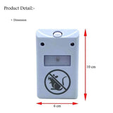 Ultrasonic pest repellent - Electronic device against mice, insects and mosquitoes using electromagnetic waves