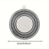 4pc Round Induction Cooktop Protector Pad, Anti-Slip Silicone Induction Cooktop Cover Magnetic Stove Scratch-Resistant