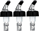 3 Pack Measured Liquor Pour Spout, Liquor Bottle Pourers, Pour Spout for Liquor Bottles, Bottle Pourers for Alcohol, Shot Pourer Cocktail Liquor Dispenser -1oz/30ml