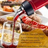 3 Pack Measured Liquor Pour Spout, Liquor Bottle Pourers, Pour Spout for Liquor Bottles, Bottle Pourers for Alcohol, Shot Pourer Cocktail Liquor Dispenser -1oz/30ml