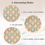 Alternating Pressure Pad Replacement - Inflatable Low Air Loss Mattress Topper for Pressure Ulcer and Sore Relief Treatment