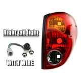 2Pcs Car Rear Tail Light Brake Lamp with Wiring for L200 2005-2016 Red Yellow Lens Signal Lighting Car Taillight
