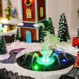 Christmas House Figurine Music Changing Snowman Art Crafts Decor For Christmas Holiday Party Desktop Decoration Christmas In Australia - Darrahopens