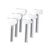6 Pcs Tube Key Tooth Paste Squeezer, Stainless Steel Toothpaste Roller Tube Wringer Tube Key Squeezer for Paint