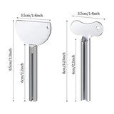 6 Pcs Tube Key Tooth Paste Squeezer, Stainless Steel Toothpaste Roller Tube Wringer Tube Key Squeezer for Paint