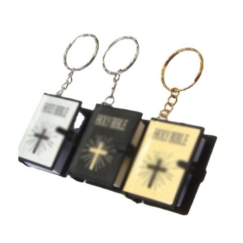 3 Pcs Keychain,Miniature Real Key Chains Keyrings Handbag Pendant Xmas Gift Religious Favors Black Silver Gold In Australia - Darrahopens