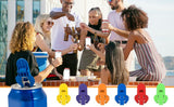 6 Pack Colorful Manual Easy Can Opener, 2024 New Soda Beer Leakproof Can Top Ring Opener Tool, Colorful Drink