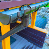 4PCS Gutter Guard Downspouts Filter Strainer Preventing Leaf Debris Branches Roof Moss From Clogging the Pipes In Australia - Darrahopens