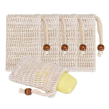 Soap Bag,5 Pack Natural Sisal Soap Saver Bag for Foaming and Drying The Soap Bar Shower Soap Bag (Beads) In Australia - Darrahopens