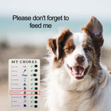 4 Pcs Checklist Board Detachable With 40 Blank Cardstocks Reminder，Multiple Lists Visual Schedule Boy Habit Planner Tracker