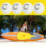4 Pieces Pad/Patch D Rings for PVC Inflatable Boat Canoe Raft Stainless Steel D-Ring Patch Dinghy Kayak Surfboard Paddle Board In Australia - Darrahopens