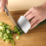 Stainless Steel Finger Guard, 2 PCS Finger Guard for Cutting Vegetables, Kitchen Safe Slicing Tool for Hands, Finger Protector In Australia - Darrahopens
