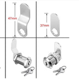 Cabinet Locks with Keys, Long Cam Locks keyed Alike, Cabinet Cam Lock Set for Cabinets RV Storage Locks Tool Box Lock Thick Drawer