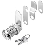 Cabinet Locks with Keys, Long Cam Locks keyed Alike, Cabinet Cam Lock Set for Cabinets RV Storage Locks Tool Box Lock Thick Drawer