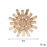 Flower Shape Napkin Ring Set 4Pcs/Set Napkin Ring Faux Crystal Flower Elegant Luxury Table Decoration Dinner Napkin