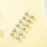 24 Set Wedding Veil Weight, Magnetic Pearl Double Sided Magnet Invisible Strong Hijab Accessories for Dress Bridal In Australia - Darrahopens