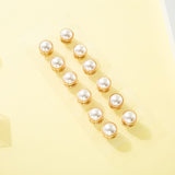24 Set Wedding Veil Weight, Magnetic Pearl Double Sided Magnet Invisible Strong Hijab Accessories for Dress Bridal