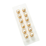 24 Set Wedding Veil Weight, Magnetic Pearl Double Sided Magnet Invisible Strong Hijab Accessories for Dress Bridal