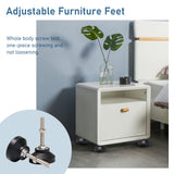 Adjustable Furniture Glides 50mm Dia Table Desk Leveling Foot Leg M8 Pack of 4 Furniture Glide Swivel Leveling Mount Heavy Duty In Australia - Darrahopens