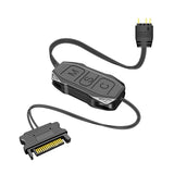 2pcs Controller Controller Plastic Power Supply Light Stripe Remote Controller Controller 5V 3 Pin RGB Controller Cable In Australia - Darrahopens