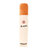 Unique Cigarette Plush Toy Cushion 50cm No Smoking Pattern Long Cylindrical for Boys and Girls(50cm/19.6 inch)