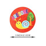 Motivational Stickers for Kids, 500 Pieces Teacher Reward Stickers School Supplies, Cartoon Inspirational Sticker Potty
