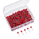 Push Pins Small Size 300 Packs Map Tacks, Push Pins Plastic Round Head, Steel Point, Red Colors 4 MM In Australia - Darrahopens