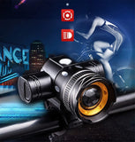 LED Bike Lights Rechargeable, LED Bike Front Lights, Super Capacity Bicycle Lights -3 Adjustable Modes Waterproof Front Mountain In Australia - Darrahopens
