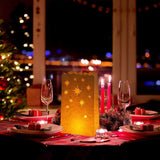 20-Pack Candle Lantern Bags, Fire-Retardant, Star Luminaries for Christmas, Weddings, Birthday Party Valentine's Day Decoration