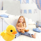 20CM Plush Yellow Duck Soft Stuffed Animal Toy Sofa Decoration for Kids Birthday Yellow Duck Stuffed Plush Pillow Animal