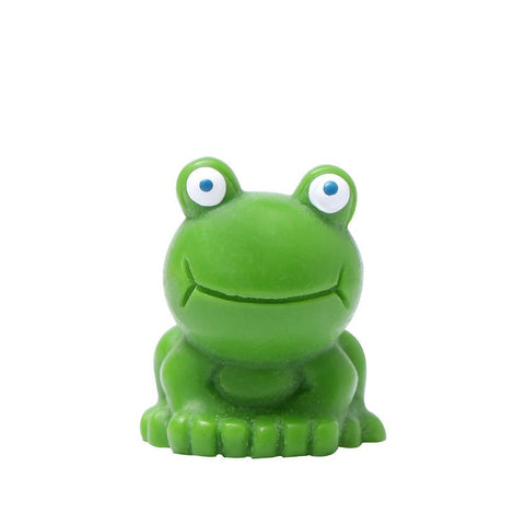 Resin Mini Frogs 10 Pack Figurines, Green Little Small Miniature Plastic Tiny Frogs Bulk to Hide for Garden Leap Year Decorations