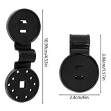 10 pcs Shade Cloth Heavy Duty Lock Grip, Shade Cloth Clips, Round Plastic Black Clips for Windproof Awnings, Fence Nets