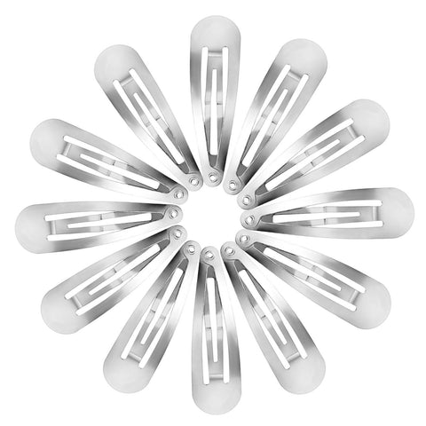 10 Piece Barrettes Women Snap Hair Clips Women Large Metal Snap Hair Clips Nonslip Clip Hair Pins for Girls Hair Accessories