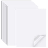 Printable Sticker Paper for Inkjet Printer, 50 Sheets A4 Matte Sticker Printer Paper Full Sheet Labels, Sticker Paper