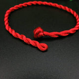 10 Pcs Red Bracelet Protection Good Luck Red Cord Bracelet Red String of Fate Bracelet Adjustable Knot Kabbalah Rope Bracelet