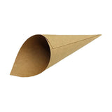 50PCS Kraft Paper Confetti Cones Brown Wedding Confetti Cones Vintage Kraft Paper Petal Cones with Hemp In Australia - Darrahopens