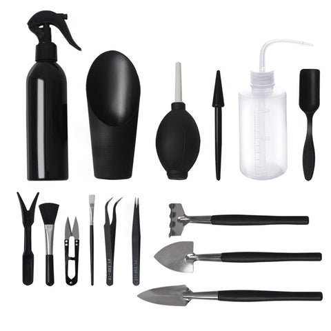 15 Pieces Succulent Plants Tools,Mini Garden Hand Transplanting Succulent Tools Miniature Planting,Set for Indoor Miniature In Australia - Darrahopens