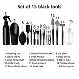 15 Pieces Succulent Plants Tools,Mini Garden Hand Transplanting Succulent Tools Miniature Planting,Set for Indoor Miniature