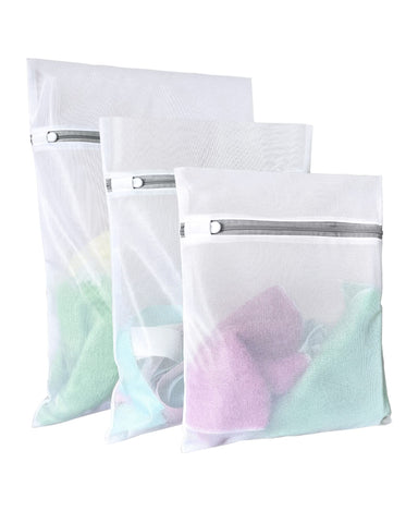 3 Packs Laundry Bags, Fine Mesh Bags with Premium Zipper, Travel Storage Organize Bag, Clothing Washing Bags In Australia - Darrahopens