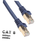 Printer Cord Internet Patch Cord Computer Patch Cord Network Patch Cord ethernet Cord Cable Audio Line (Blue)