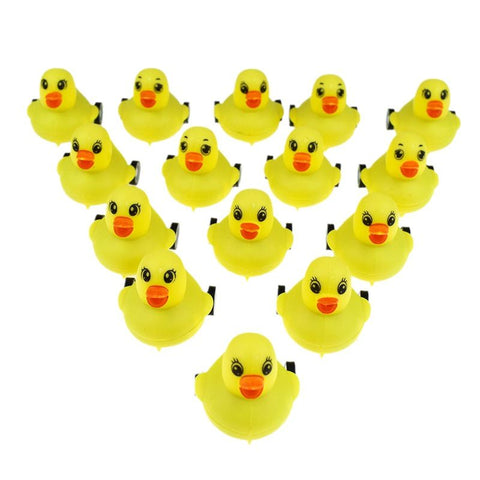 10 Set Middle Finger Rubber Ducks with Rubber Duck Mount Yellow Funny Rubber Duck Mini Car Rubber Duck with Black Plastic Duck Plug