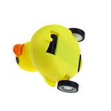 10 Set Middle Finger Rubber Ducks with Rubber Duck Mount Yellow Funny Rubber Duck Mini Car Rubber Duck with Black Plastic Duck Plug