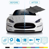2Pcs Nano Sparkle Cloth for Car Scratches, Upgrade Nano Sparkle Cloth Car Scratch Remover to Slight Scratches Repair
