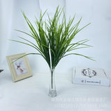 5pcs Artificial Fake Grass Plants Flowers Faux Plastic Wheat Grass Outdoor UV Resistant Greenery Shrubs Plant In Australia - Darrahopens